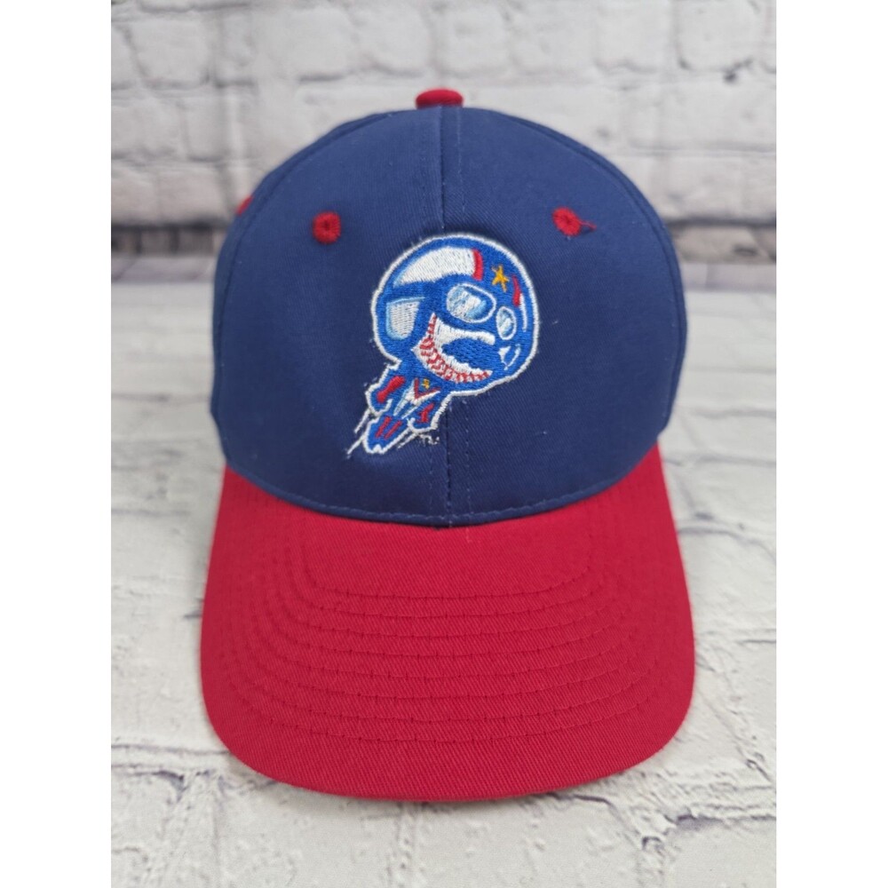 Kannapolis Cannon Ballers MiLB 47 Brand Baseball Cap Boomer Mascot Adjustable